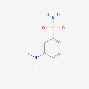 molecular formula C8H12N2O2S B1628222 3-(Dimethylamino)benzenesulfonamide CAS No. 63935-19-3