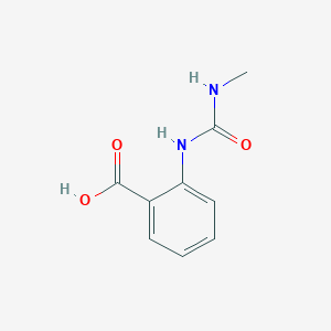 molecular formula C9H10N2O3 B1628223 2-(3-Methylureido)benzoic acid CAS No. 4141-12-2