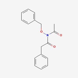 molecular formula C17H17NO3 B1628226 N-Acetyl-N-(benzyloxy)-2-phenylacetamide CAS No. 22426-99-9