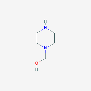 molecular formula C5H12N2O B1628227 N-(Hydroxymethyl)piperazine CAS No. 90324-69-9