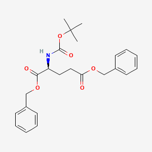 molecular formula C24H29NO6 B1628232 Boc-L-glutamic acid dibenzyl ester CAS No. 80963-14-0