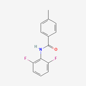 molecular formula C14H11F2NO B1628244 N-(2,6-difluorophenyl)-4-methylbenzamide CAS No. 639500-86-0