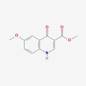 molecular formula C12H11NO4 B1628247 Methyl 6-methoxy-4-oxo-1,4-dihydroquinoline-3-carboxylate CAS No. 942227-34-1
