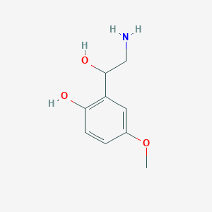 2-(2-Amino-1-hydroxyethyl)-4-methoxyphenol