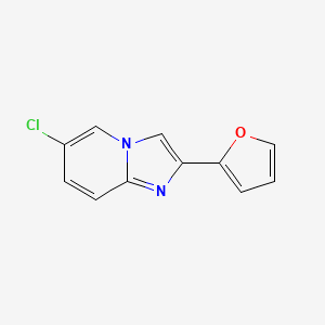 6-Chloro-2-(furan-2-yl)imidazo[1,2-a]pyridine