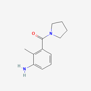2-Methyl-3-(1-pyrrolidinylcarbonyl)aniline