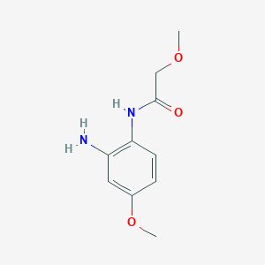 molecular formula C10H14N2O3 B1628264 N-(2-amino-4-methoxyphenyl)-2-methoxyacetamide CAS No. 926248-15-9