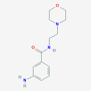 3-amino-N-[2-(morpholin-4-yl)ethyl]benzamide