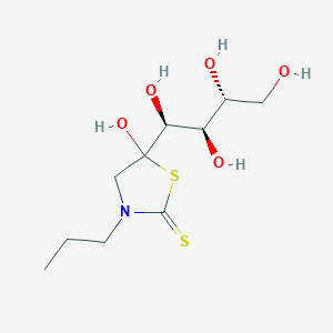 5-Hydroxy-3-propyl-5-[(1S,2R,3R)-1,2,3,4-tetrahydroxybutyl]-1,3-thiazolidine-2-thione
