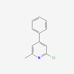 2-Chloro-6-methyl-4-phenylpyridine
