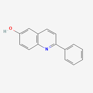 molecular formula C15H11NO B1628281 2-Phenylquinolin-6-ol CAS No. 87741-94-4