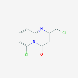 molecular formula C9H6Cl2N2O B1628283 6-Chloro-2-(chloromethyl)-4H-pyrido[1,2-a]pyrimidin-4-one CAS No. 87779-02-0