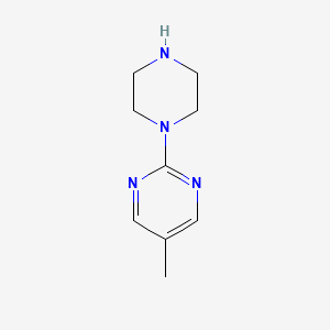 molecular formula C9H14N4 B1628288 5-Methyl-2-(piperazin-1-yl)pyrimidine CAS No. 262847-57-4