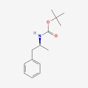 molecular formula C14H21NO2 B1628289 N-Boc (S)-Amphetamine CAS No. 293305-71-2