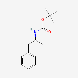 molecular formula C14H21NO2 B1628289 tert-Butyl [(2S)-1-phenylpropan-2-yl]carbamate CAS No. 293305-71-2