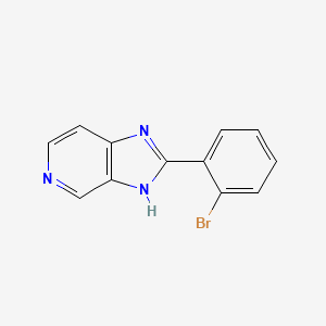 2-(2-bromophenyl)-3H-imidazo[4,5-c]pyridine