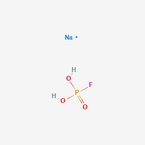 molecular formula FH2NaO3P B1628315 Sodium hydrogen fluorophosphate CAS No. 20859-36-3