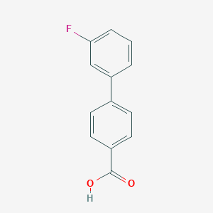 molecular formula C13H9FO2 B162832 4-(3-fluorophenyl)benzoic Acid CAS No. 1841-58-3