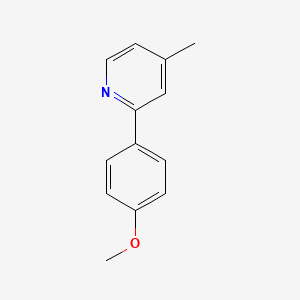 2-(4-Methoxyphenyl)-4-methylpyridine