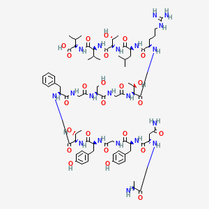 molecular formula C77H116N20O24 B1628327 Joining segment peptide, synthetic CAS No. 102643-50-5