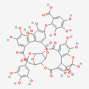 molecular formula C48H32O32 B1628353 Mallotusinic acid CAS No. 66421-47-4