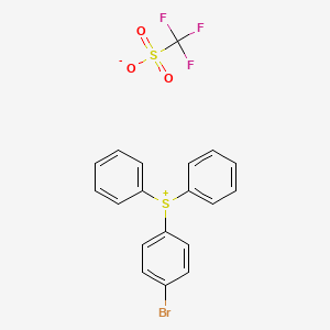 (4-Bromophenyl)diphenylsulfonium triflate