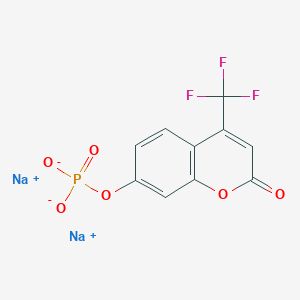 molecular formula C10H4F3Na2O6P B1628373 4-(Trifluoromethyl)umbelliferyl phosphate disodium salt CAS No. 352525-17-8