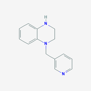 1-[(Pyridin-3-yl)methyl]-1,2,3,4-tetrahydroquinoxaline