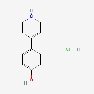 4-(1,2,3,6-Tetrahydropyridin-4-yl)phenol hydrochloride