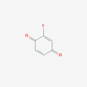 molecular formula C6H3FO2 B1628386 2-Fluoro-1,4-benzoquinone CAS No. 367-28-2