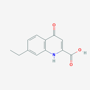7-Ethyl-4-oxo-1,4-dihydroquinoline-2-carboxylic acid