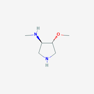 (3R,4R)-4-methoxy-N-methylpyrrolidin-3-amine