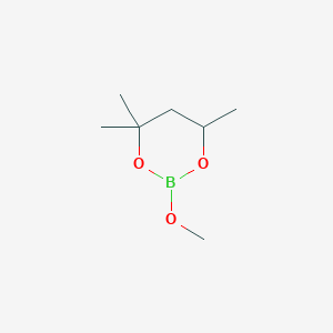 molecular formula C7H15BO3 B1628399 2-Methoxy-4,4,6-trimethyl-1,3,2-dioxaborinane CAS No. 3208-69-3