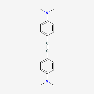 molecular formula C18H20N2 B1628404 Bis(4-dimethylaminophenyl)acetylene CAS No. 62063-67-6