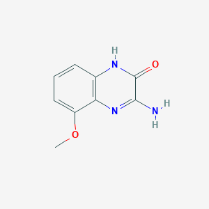 molecular formula C9H9N3O2 B1628417 3-amino-5-methoxyquinoxalin-2(1H)-one CAS No. 659729-79-0