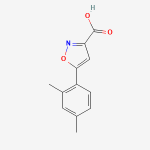 5-(2,4-Dimethylphenyl)-1,2-oxazole-3-carboxylic acid
