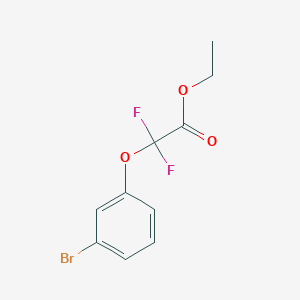 (3-Bromo-phenoxy)-difluoro-acetic acid ethyl ester