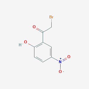 molecular formula C8H6BrNO4 B1628437 2-BROMO-1-(2-HYDROXY-5-nitrophenyl)ethanone CAS No. 5037-70-7