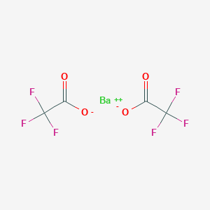 molecular formula C4BaF6O4 B1628446 Barium bis(trifluoroacetate) CAS No. 60884-92-6