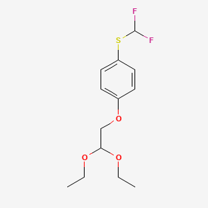 (4-(2,2-Diethoxyethoxy)phenyl)(difluoromethyl)sulfane