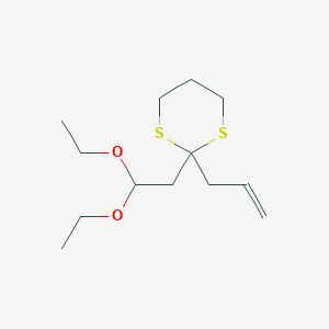 2-Allyl-2-(2,2-diethoxyethyl)-1,3-dithiane