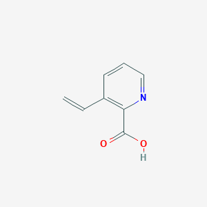 molecular formula C8H7NO2 B1628462 3-Ethenylpyridine-2-carboxylic acid CAS No. 593287-44-6