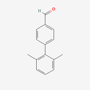 molecular formula C15H14O B1628466 4-(2,6-Dimethylphenyl)benzaldehyde CAS No. 724423-51-2