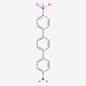 molecular formula C18H14N2O2 B1628468 4-[4-(4-nitrophenyl)phenyl]aniline CAS No. 38190-45-3