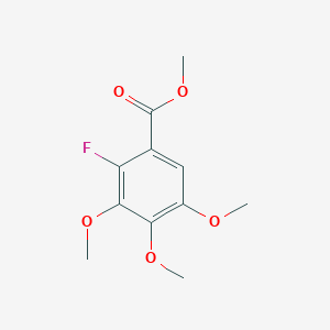 molecular formula C11H13FO5 B1628472 Methyl 2-fluoro-3,4,5-trimethoxybenzoate CAS No. 864684-82-2