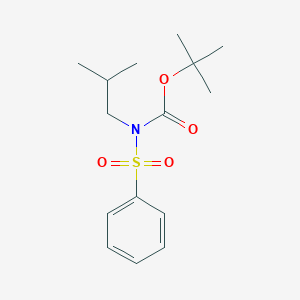 molecular formula C15H23NO4S B1628530 N-Boc-alpha-(phenylsulfonyl)isobutylamine CAS No. 932710-66-2