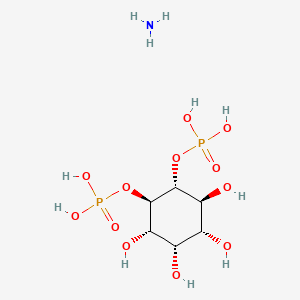 molecular formula C6H17NO12P2 B1628534 D-myo-Inositol 4,5-bisphosphate ammonium salt CAS No. 69256-54-8