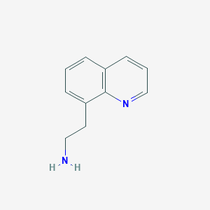 molecular formula C11H12N2 B1628536 2-(Quinolin-8-yl)ethan-1-amine CAS No. 910381-50-9