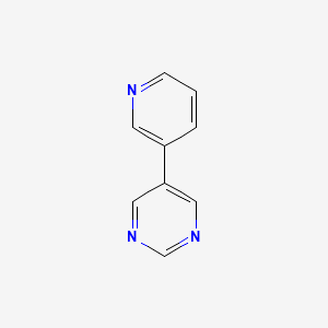 molecular formula C9H7N3 B1628548 5-(Pyridin-3-yl)pyrimidine CAS No. 73082-69-6