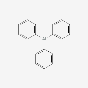 molecular formula C18H15Al B1628552 Aluminum, triphenyl- CAS No. 841-76-9